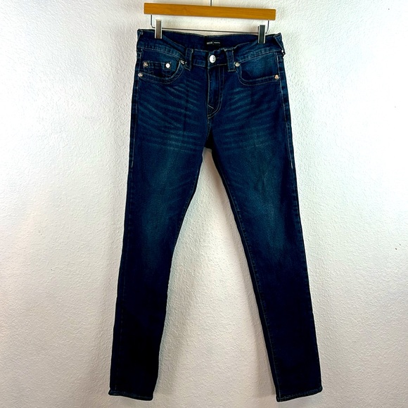 True Religion Rocco Relaxed Skinny Jeans 31 x 34” - Picture 7 of 14